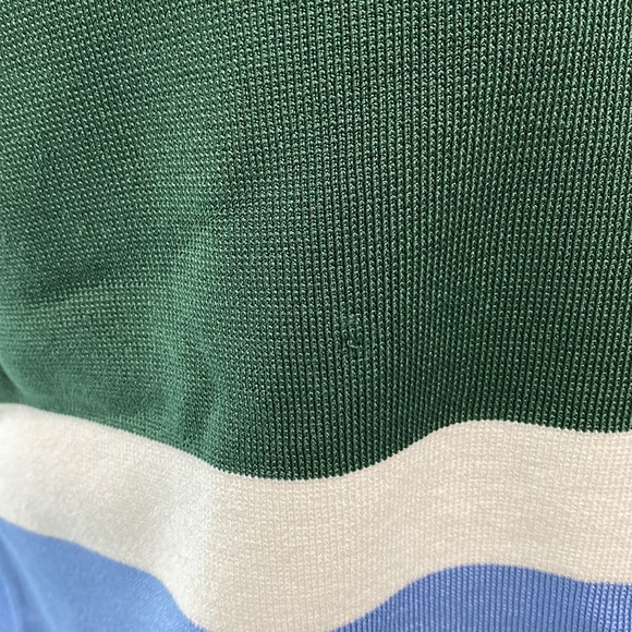 Ann Taylor Colorblock short sleeve sweater - Picture 3 of 5